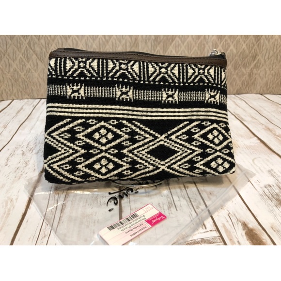 Thirty One Reversible Pouch Rio Weave - Picture 6 of 7